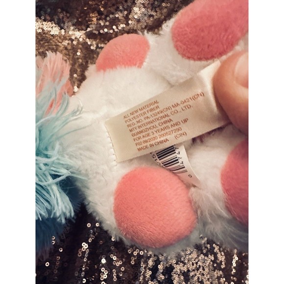 Ploosh WowWee Plush Unicorn With Shimmer Eyes Stuffed Animal 11" P11 - Picture 5 of 5